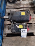 2 FANUC SERVO MOTORS A06B-0247-B605 AND A06B-0238-B605 #S000