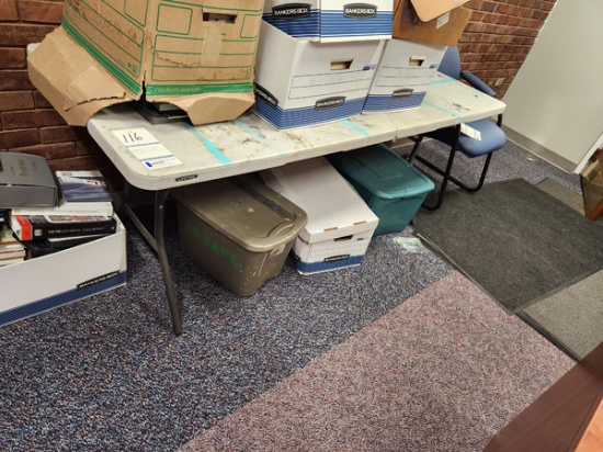 LIFETIME FOLDING TABLE 6' X 30"