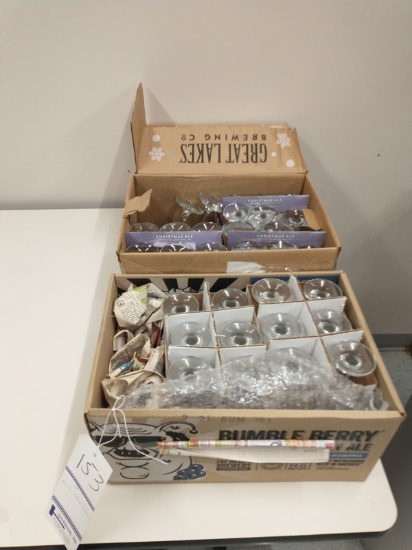 56 ASSORTED STEM GLASSES
