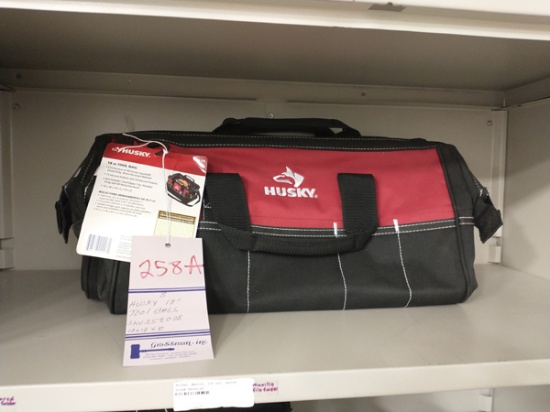 3 NEW HUSKY 18" TOOL BAGS SKU 258028 - 10" X 18" X 10"