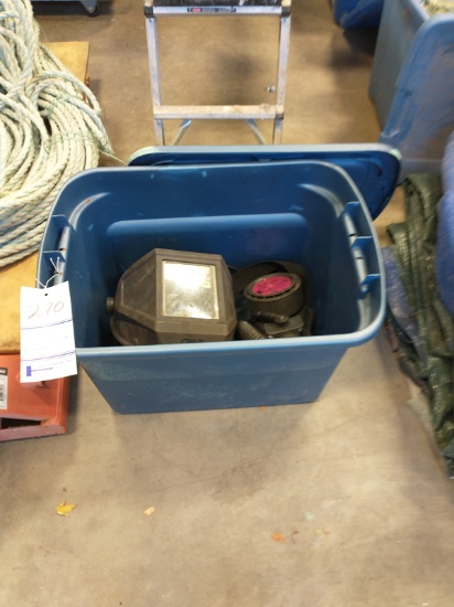 LOT OF ASSORTED WELDING GEAR