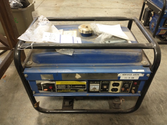 CHICAGO ELECTRIC GENERATOR - ITEM # 95189 - 2,400W , 5.5HP