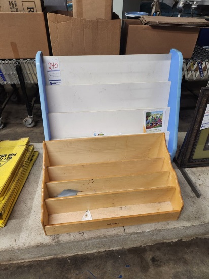 2 DAYCARE CLASSROOM BOOK CASES