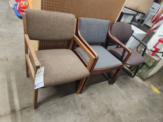 3 OFFICE CHAIRS