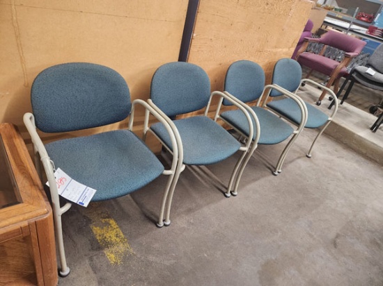 SET OF 4 ARMS CHAIRS
