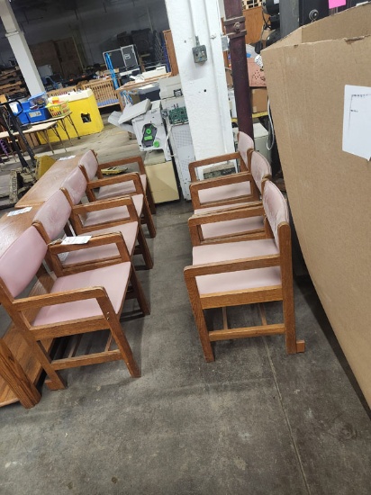 SET OF 7 CHAIRS