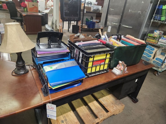 LOT OF ASSORTED OFFICE SUPPLUS