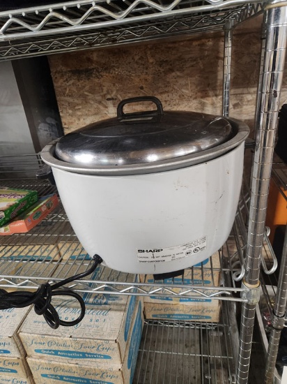 SHARP COMMERCIAL RICE COOKER MODEL # KSH-777DW