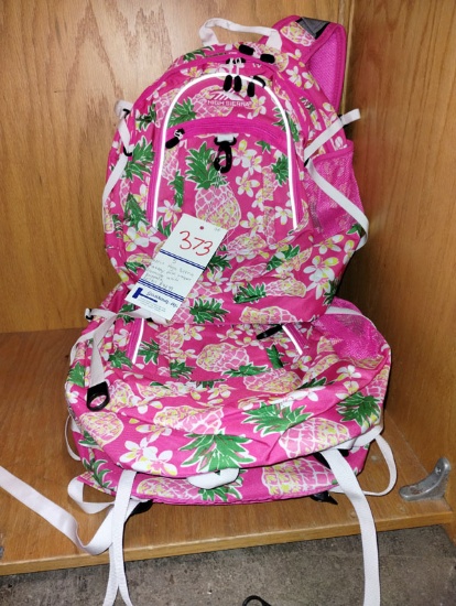 LOT OF 5 NEW HIGH SIERRA FATBOY PINK AND WHITE PINEAPPLE BACKPACKS