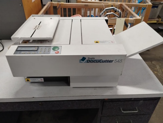 DUPLO DOCUCUTTER 545 TRIMMER CUTTER CREASER MODEL: DC-545