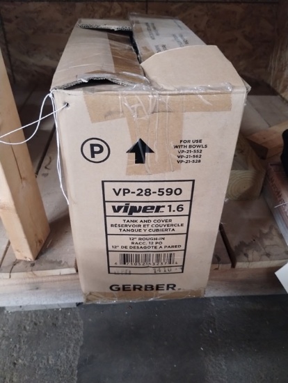VIPER 1.6 VP-28-590 TOILET TANK