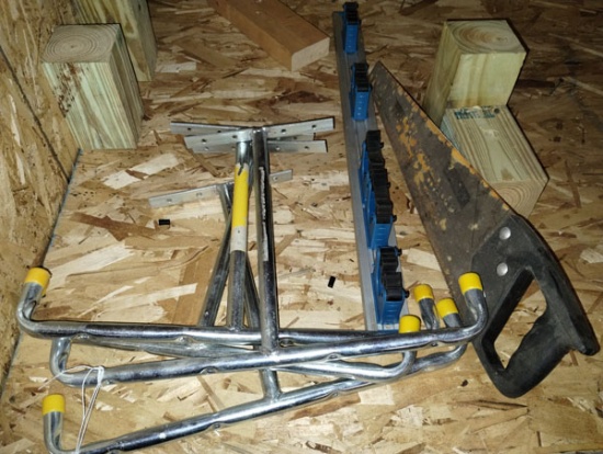 LOT OF HOOKS AND MISC TOOLING