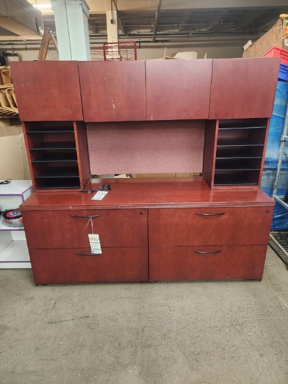 CREDENZA WITH RISER 72"x24"x66 1/2"