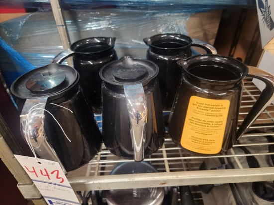 LOT OF KEURIG CARAFES