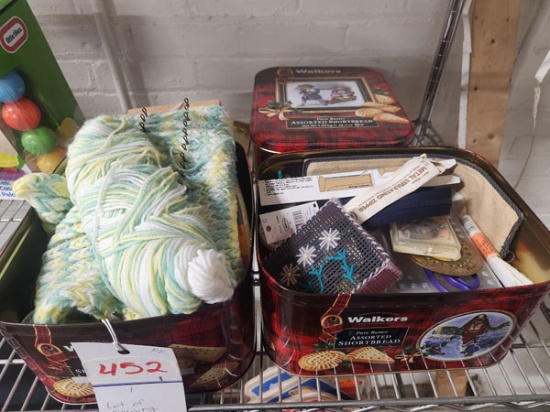 LOT OF SEWING SUPPLIES