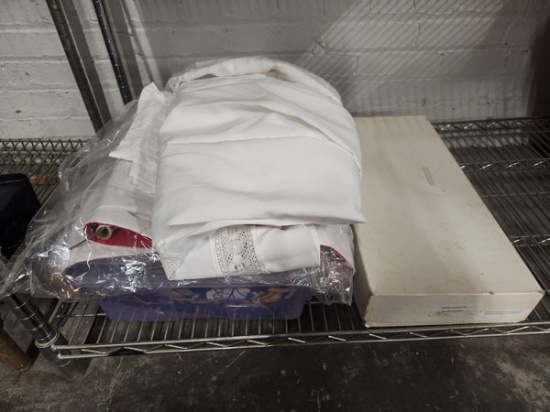 LOT OF ASST BAPTISM CLOTHING AND SPECIAL PARAMENT SETS