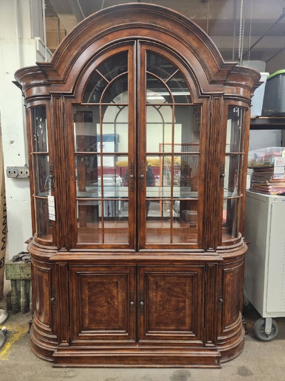 2 PIECE HUTCH 70" X 17.5" X 95"