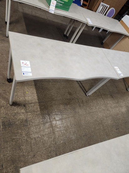 STEELCASE 2 PERSON DESK MODEL UAT2454H - 54" X 24" X 28.5"