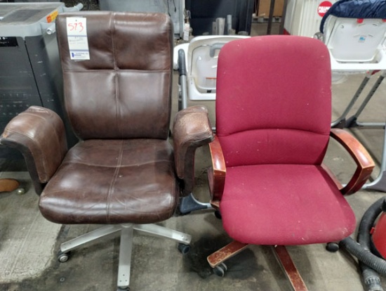 2 OFFICE CHAIRS