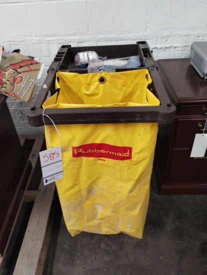 RUBBERMAID CLEANING CART