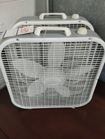 2 LASKO BOX FANS