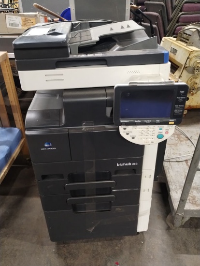 KONICA MINOLTA BIZHUB 363 COPIER / PRINTER