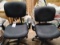 2 SWIVEL OFFICE CHAIRS