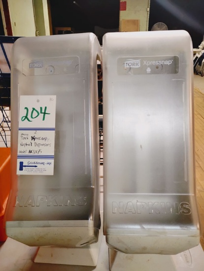 2 TORK NAPKIN DISPENSERS