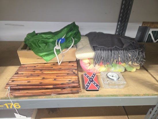 LOT OF ASSORTED HOUSEHOLD ITEMS