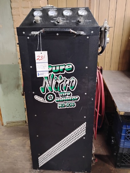 PURE NITRO TIRE INFLATTOR - WILL DO 4 TRUCK TIRES AT THE SAME TIME! IN GOOD WORKING CONDITION! N2-93