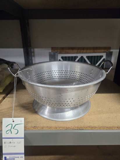 VOLRATH 11 QT STAINLESS STRAINER
