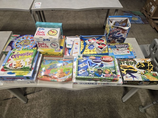 LOT OF GAMES AND PUZZLES