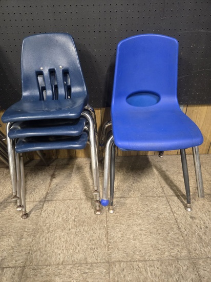 5 ASSORTED KIDS CHAIRS