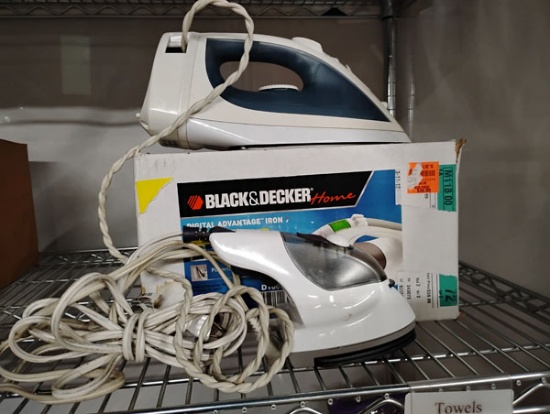 SET OF CLOTHING IRONS