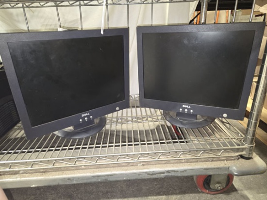 2 DELL 15" MONITORS - MODEL E151FPP