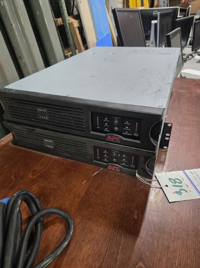 2 APC SMART UPS 2200 - MODEL SUH2200RM2U