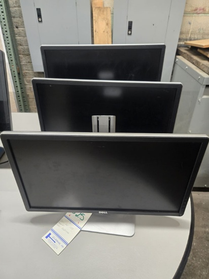 3 DELL 22" MONITORS - MODEL P2214HB