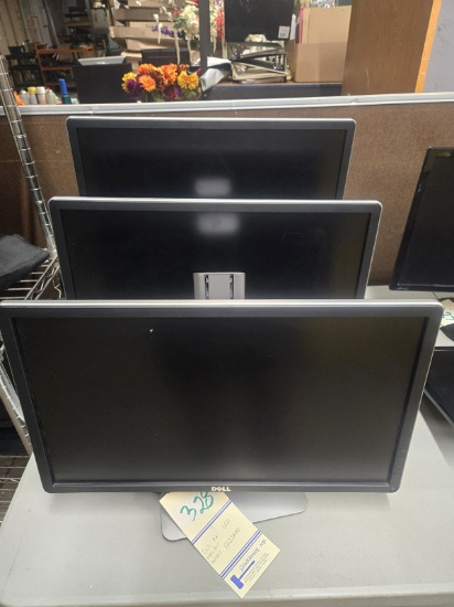 3 DELL 22" MONITORS - MODEL P2214HB