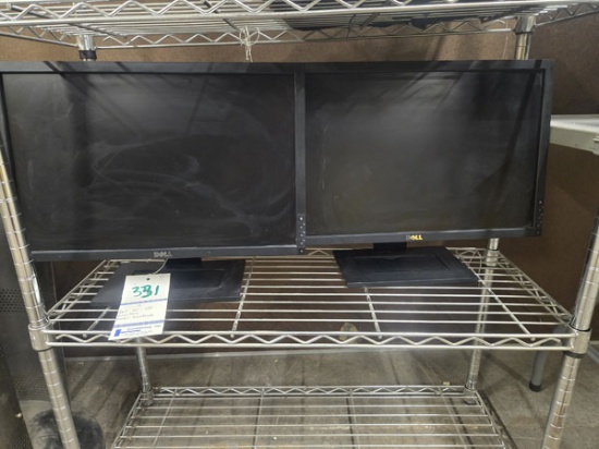 2 DELL 22" MONITORS - MODEL E2209WF