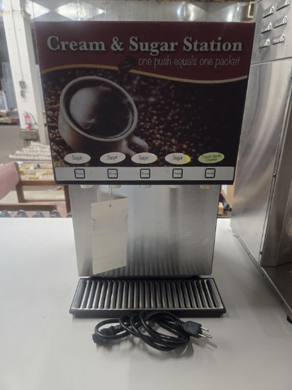 CREAM AND SUGAR DISPENSER - MODEL DM01