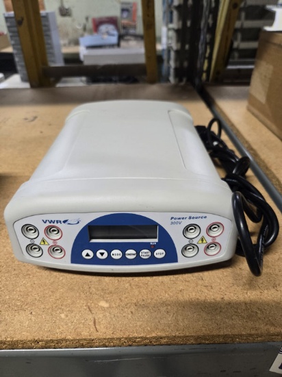 VWR 300V HIGH AMP ELECTROPHORESIS POWER SUPPLY