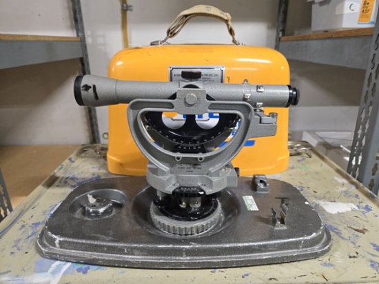 VINTAGE LIETZ SOKKISHA SURVEYING TELESCOPE WITH CASE - MODEL 200