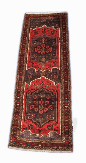 ORIENTAL TYPE RUNNER RUG MEASURING 9'7 X 3'4