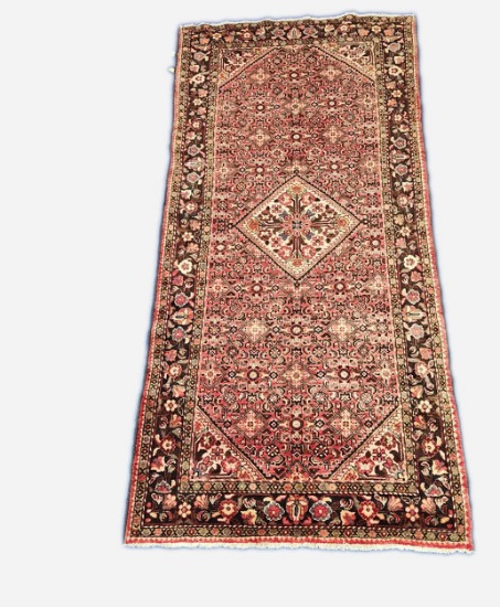ORIENTAL TYPE AREA RUG MEASURING 10'10 X 5'6