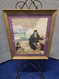 FRAMED ARTWORK - MARCH 1969 REPRODUCTION OF 