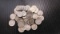 (40) U.S. 1964 SILVER ROOSEVELT DIMES - MOSTLY D MINT MARKS ANS SOME NO MINT MARK
