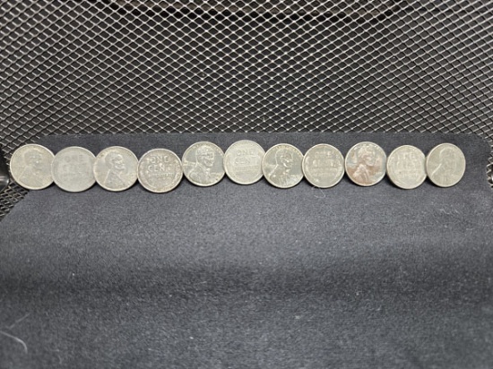 (11) 1943 U.S. STEEL WAR PENNIES