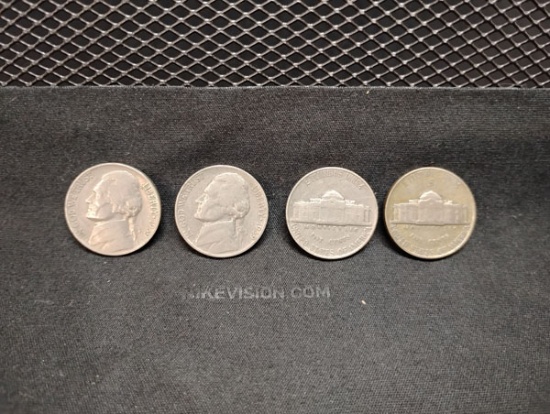 (24) USA NICKELS 1939-1945
