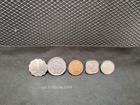 (15) ASSORTED FOREIGN COINS