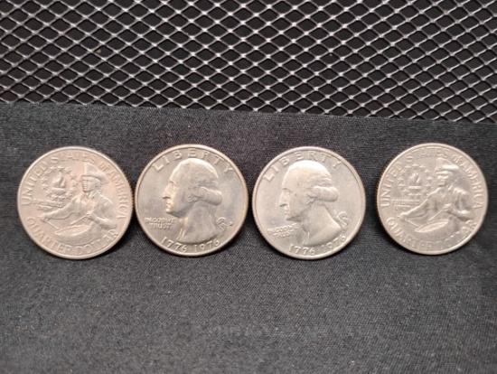 ROLL OF BICENTENNIAL QUARTERS 1776-1976